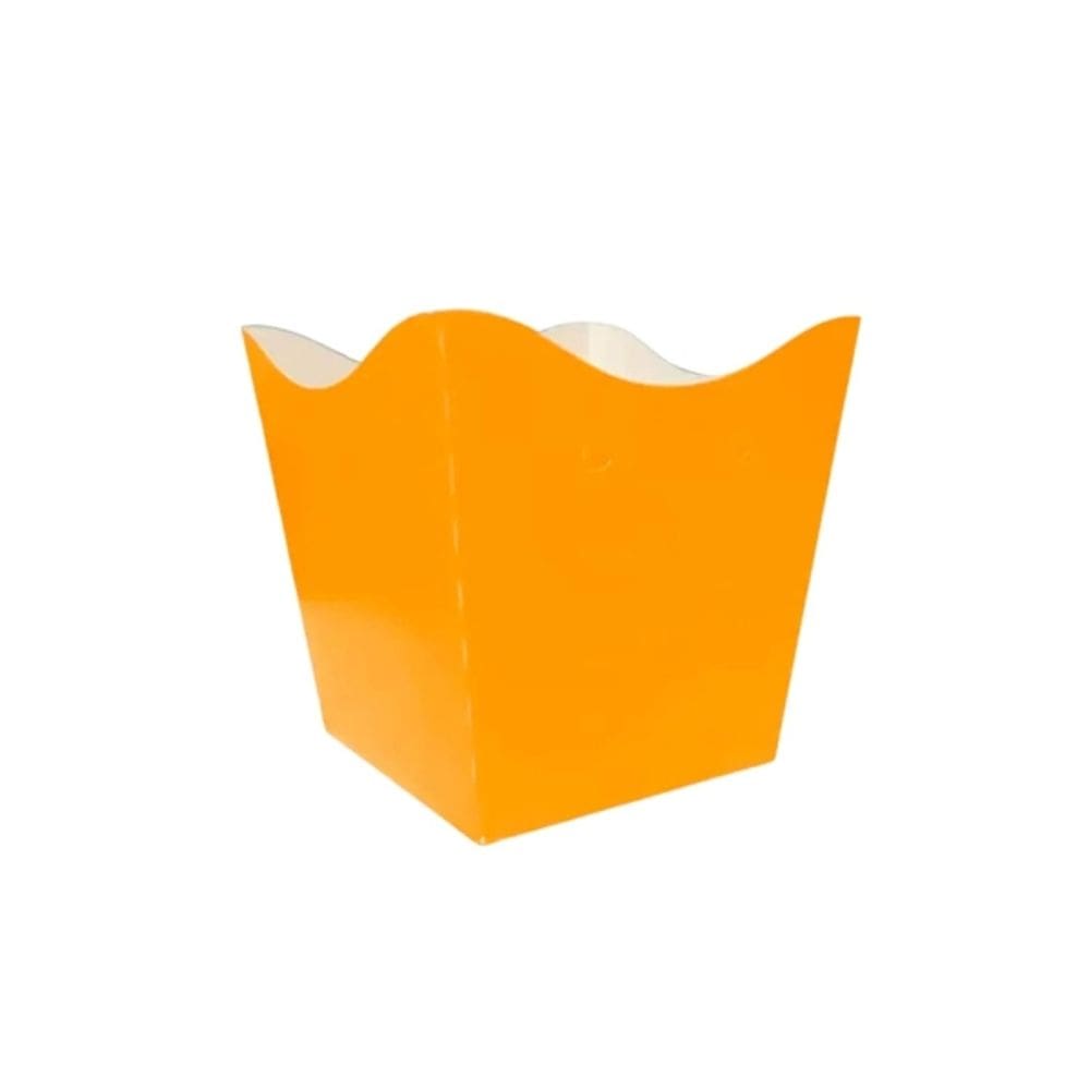 Cachepot Montado Pequeno Laranja 10 Un