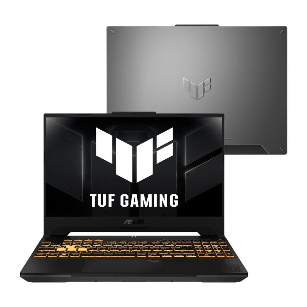 Notebook ASUS TUF Gaming F15 FX507VV RTX4060 Intel Core i7 13620H 16Gb 512Gb SSD Windows 11 Home Tela 165Hz Nivel IPS 15,6" FHD Mecha Gray - HQ33