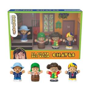 Bonecos - Chaves Pack Com 4 Little People Fisher-Price MATTEL