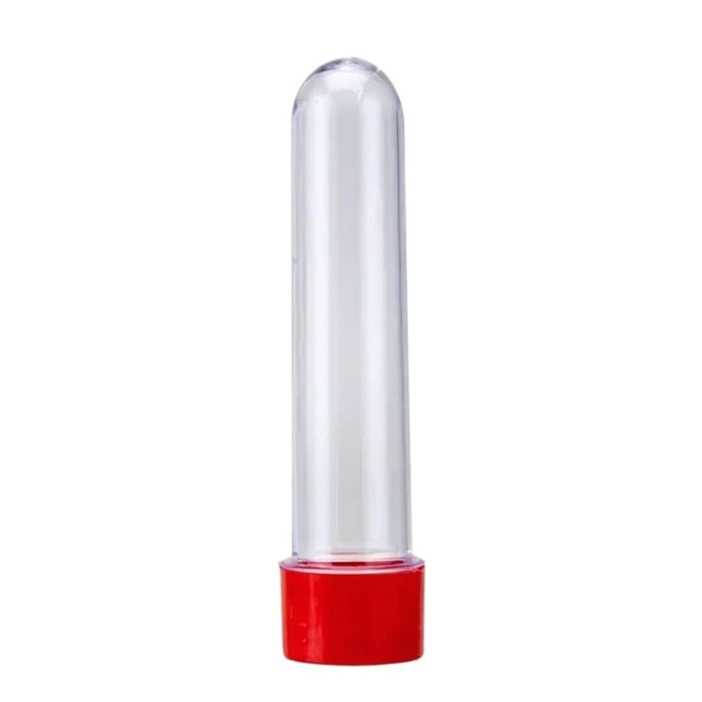 Tubete Vermelha 13cm 10 Un