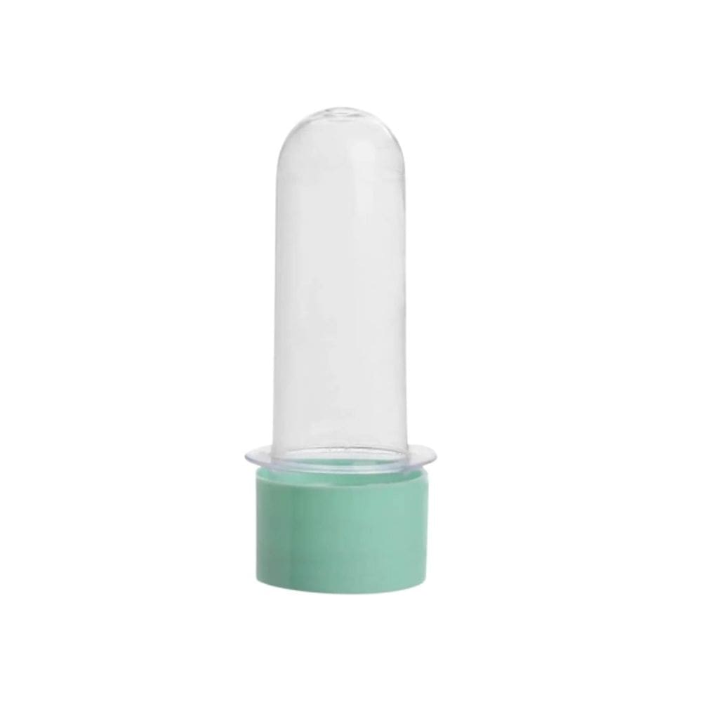 Tubete Mini Verde Bebê 8cm 10 Un