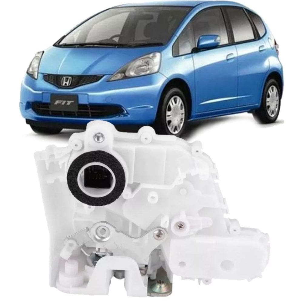 Fechadura Trava Elétrica Porta Dianteira Esquerda Honda Fit