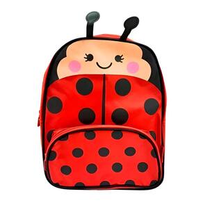Mochila Infantil Personagens Bichinhos Escolar Joaninha