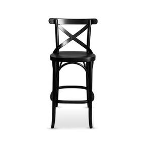 Banqueta de Madeira Maciça X Alta Conforto e Estilo para Sua Decoração Preto