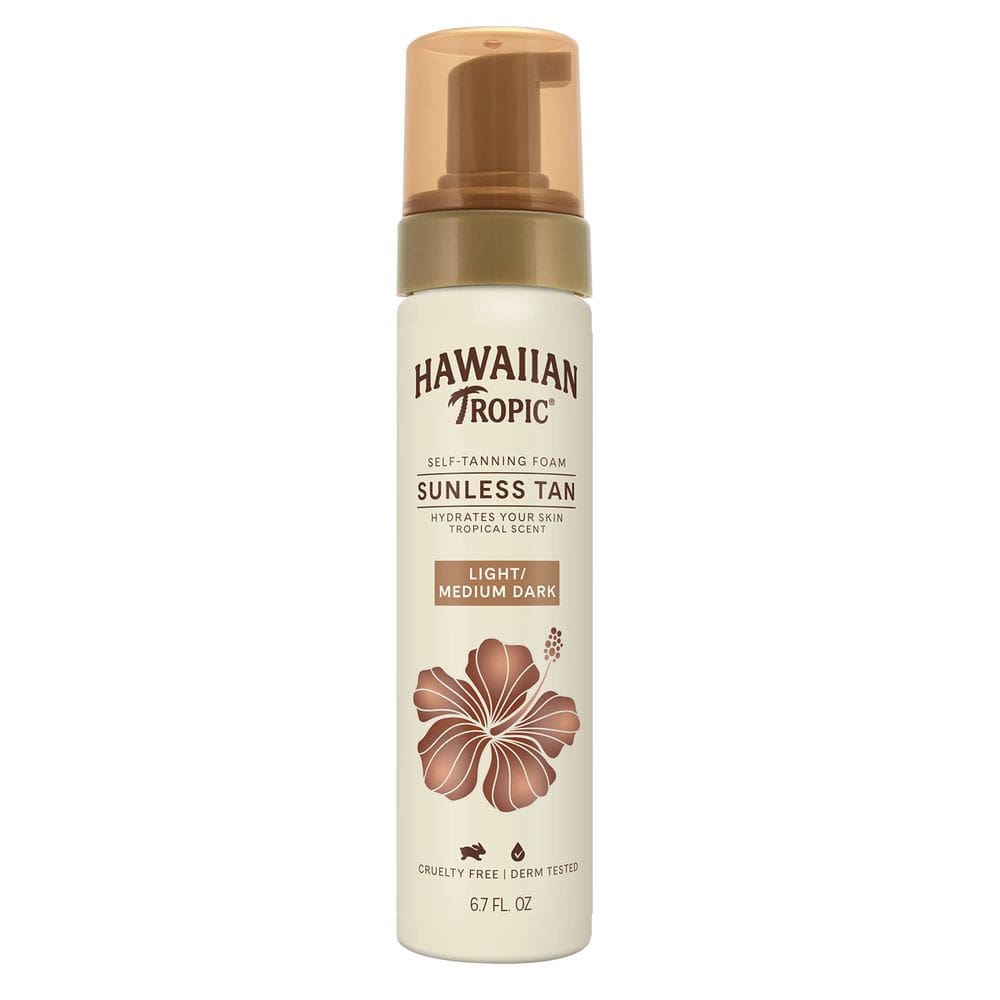 Espuma autobronzeadora Hawaiian Tropic Sunless Tan Light/Medium 200mL
