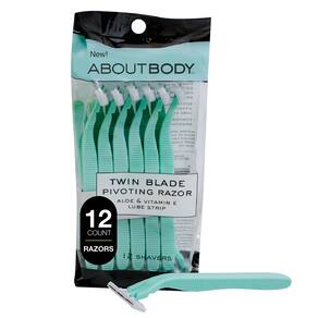 Lâminas de barbear descartáveis Kai About Face Body Twin Blade x12 Women