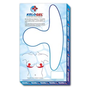 Lamina Em Gel De Silicone T Ivertido 23Cmx13Cm 2Un Kelogel