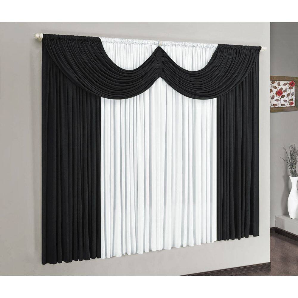 Cortina Riviera para Quarto ou Sala 3,00mx2,80m Varão simples