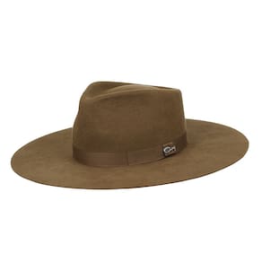 Chapéu Urban Fashion Marrom Pelo e Lã Cury 37583