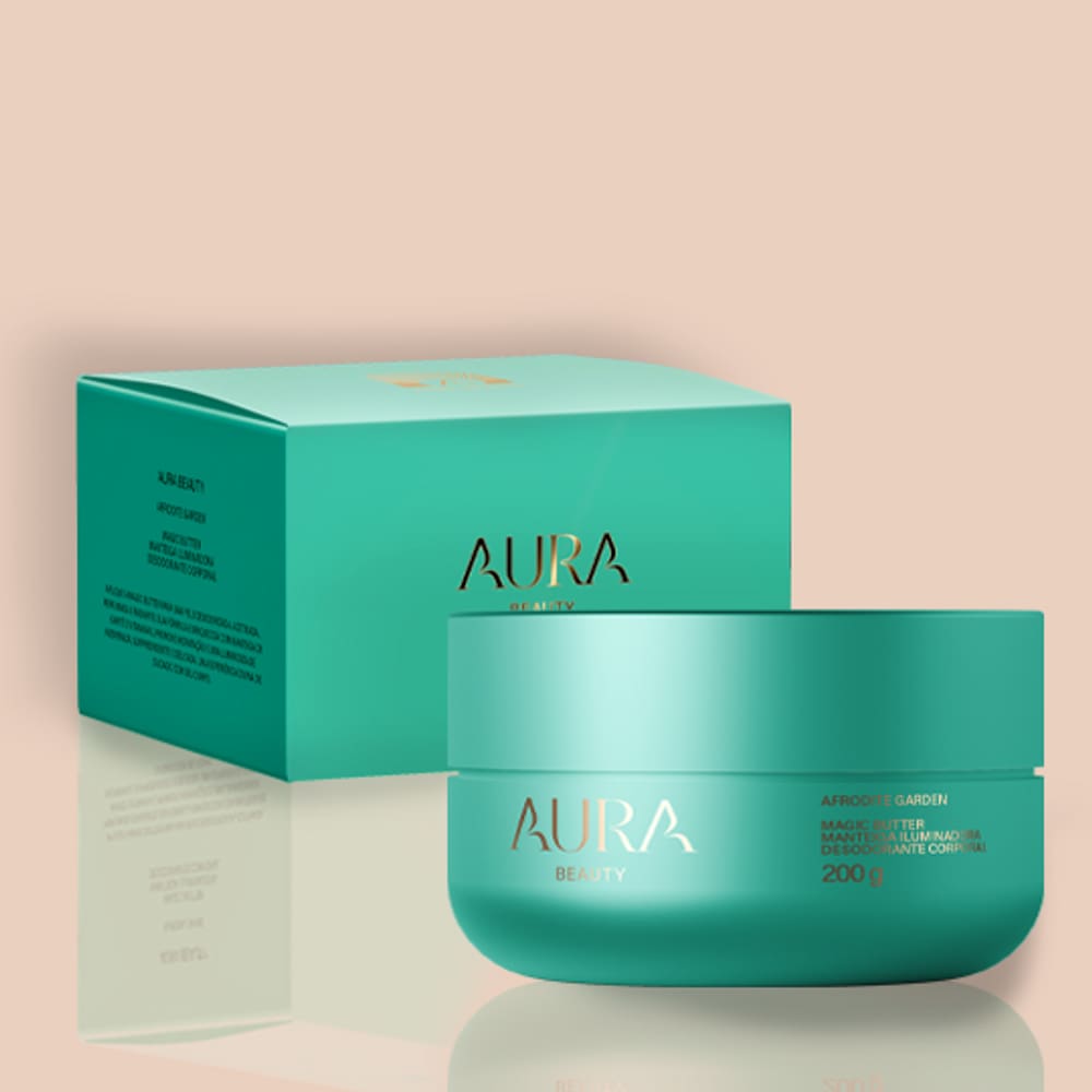 A Aura Beauty Afrodite Garden - Manteiga Iluminadora 200g