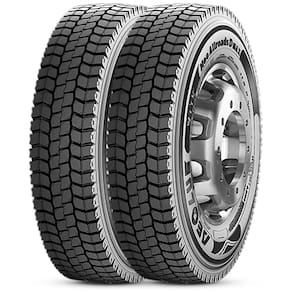 Kit 2 Pneu Aro 22.5 275/80R 22.5 Aelous 149/146M 18PR TL