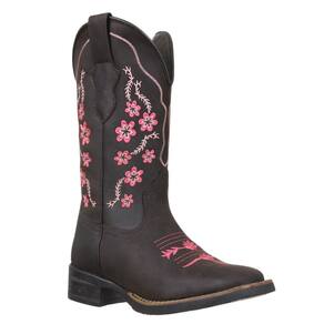 Bota Feminina Bico Quadrado Café Cow Way 37410