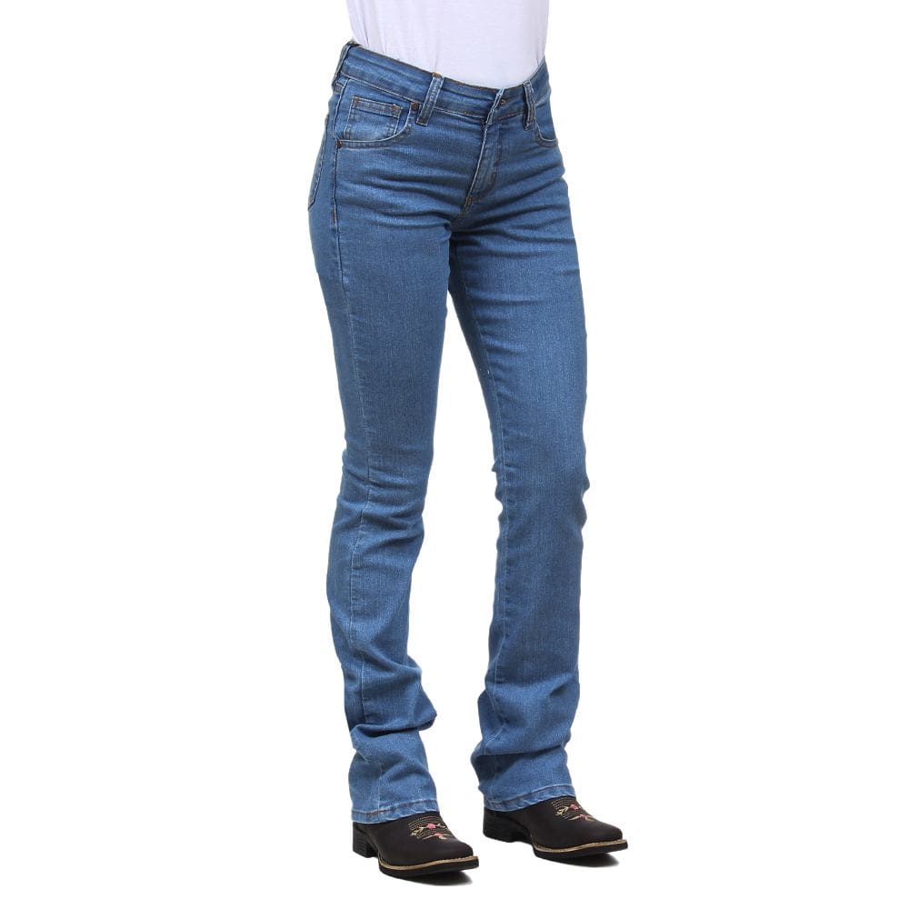 Calça Jeans Feminina Reta Dock`s 37390