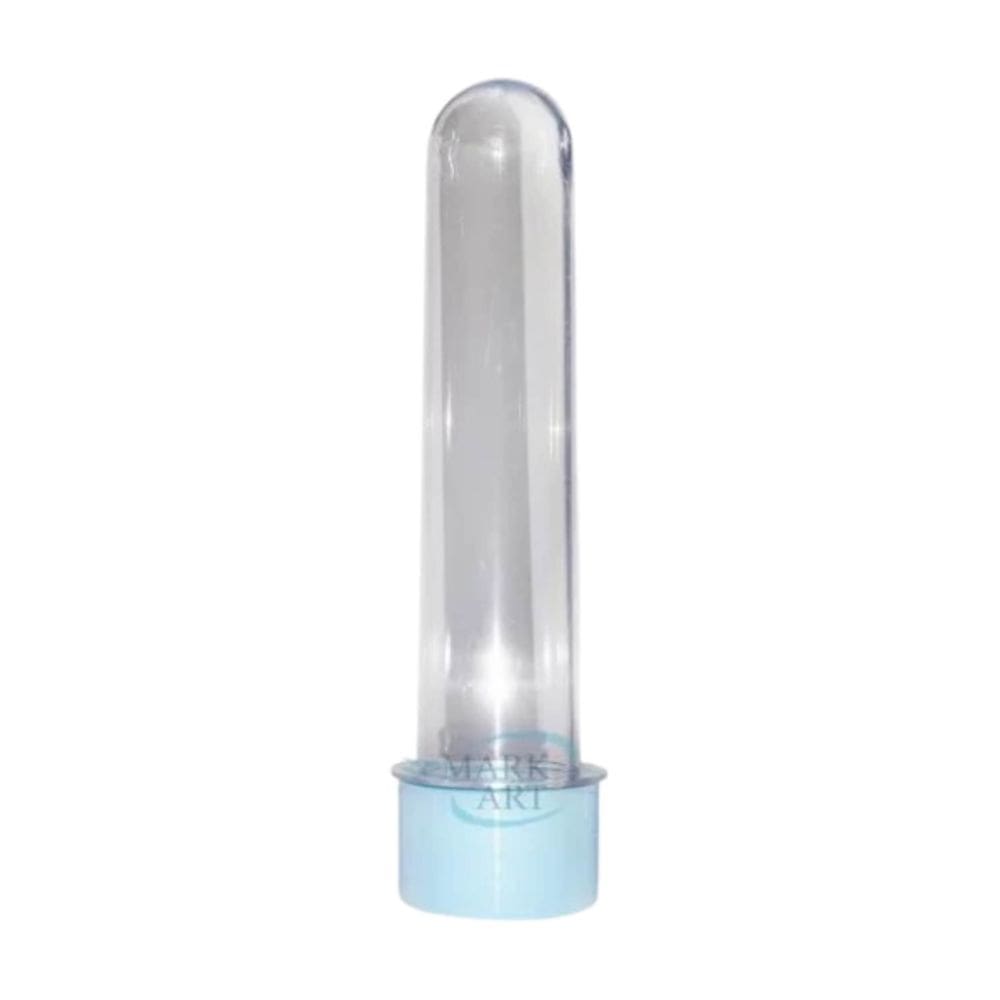 Tubete Azul Claro 13cm 10 Un