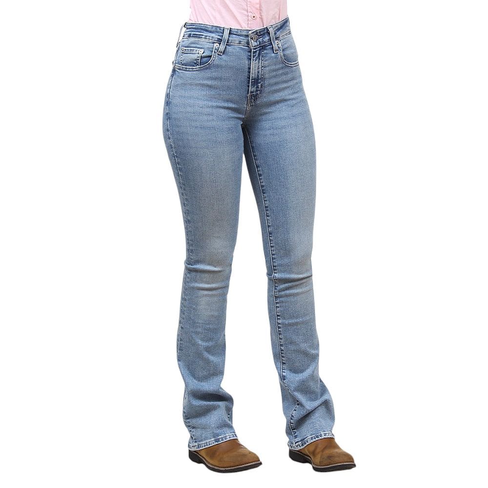 Calça Feminina Jeans Azul 725 High-Rise Boot Cut Levi`s 37511