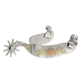 Espora Inox Texas Bronc-Steel 37374