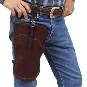 Protetor de Perna de Couro Bronc-Steel 37255