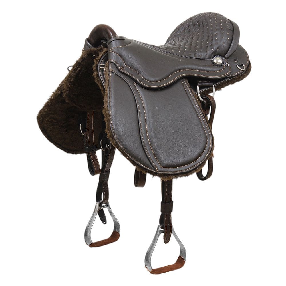 Sela Australiana Gel Marrom 16\" Bronc-Steel 37565