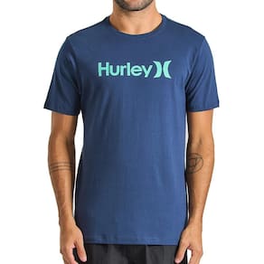 Camiseta Hurley O&O Solid SM25 Masculina Marinho