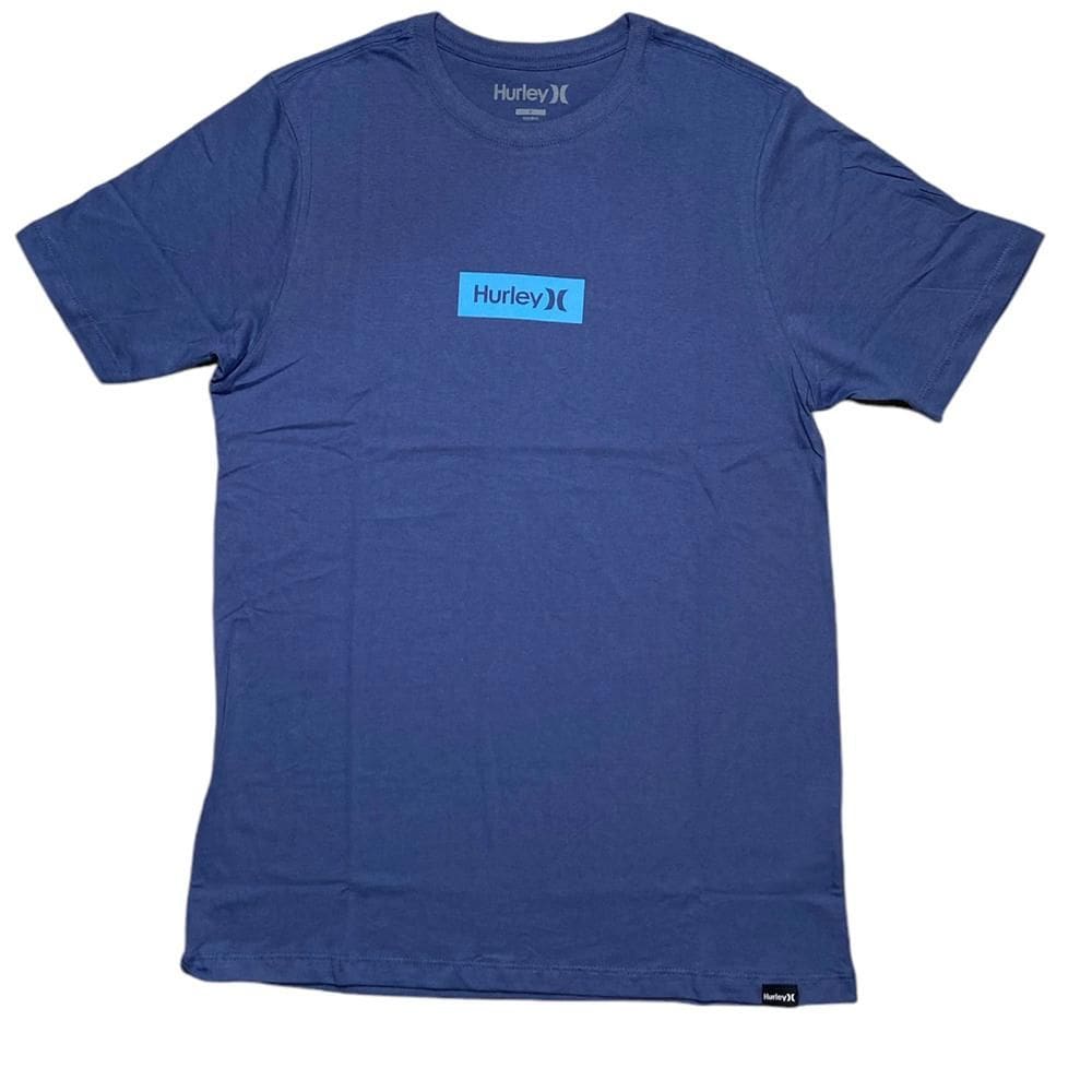Camiseta Hurley Box SM25 Masculina Roxo