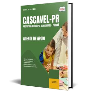 Apostila Prefeitura De Cascavel Pr 2025 - Agente De Apoio