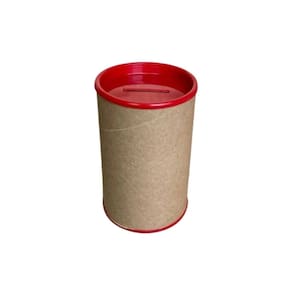 Lembrancinha Cofre Vermelho 10x6cm 6un