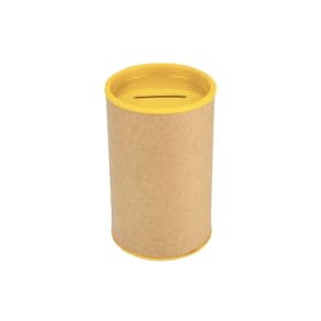 Lembrancinha Cofre Amarelo 10x6cm 6 Un