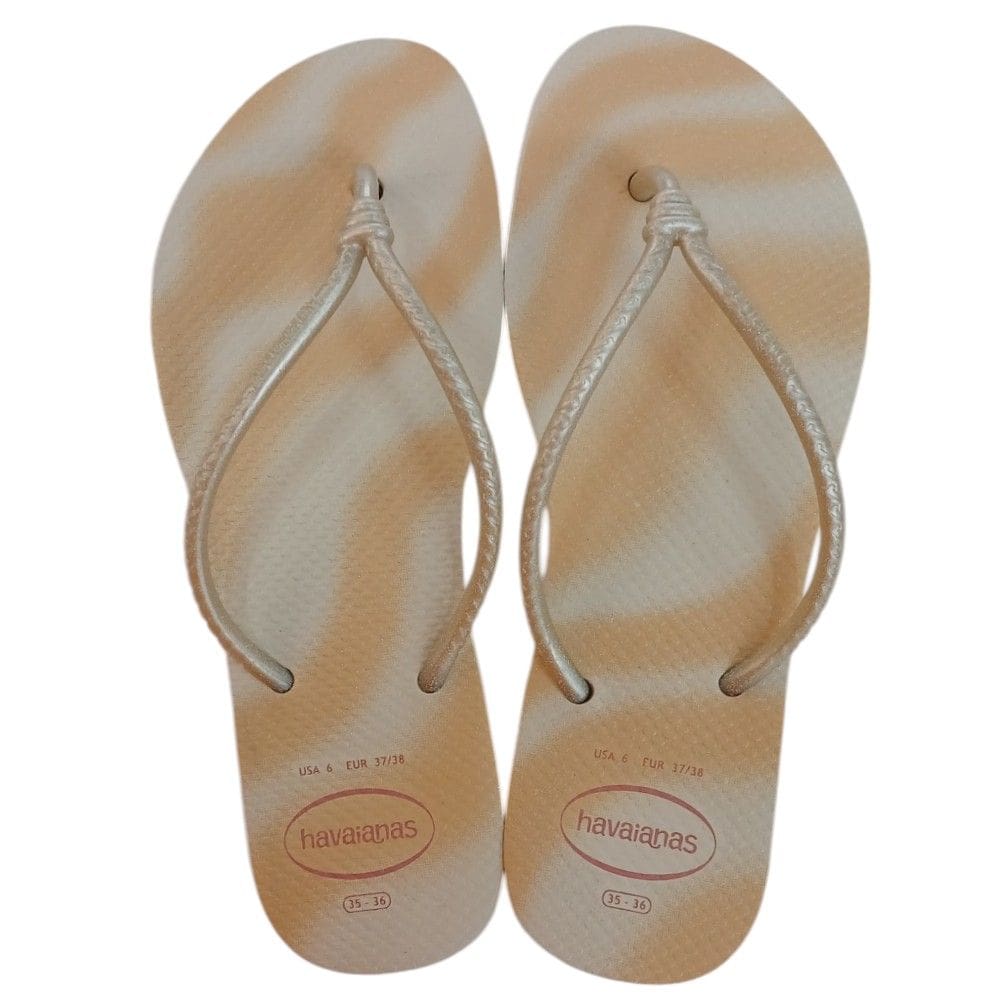 Chinelo Havaianas Tube Gloss Rosa Gum