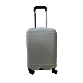 Capa Protetora Mala Viagem Elastico Cinza Tam L 65X47Cm 24Kg