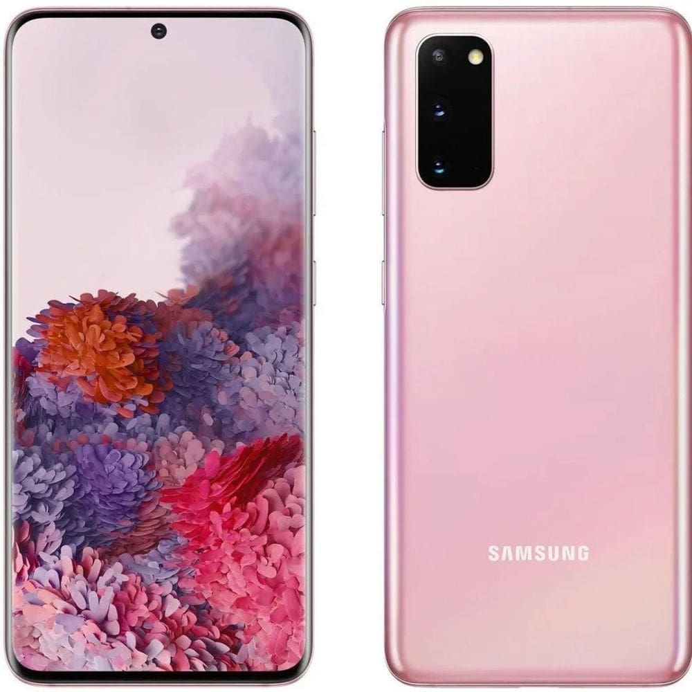 Usado: Samsung S20 128 GB Rosa - Bom