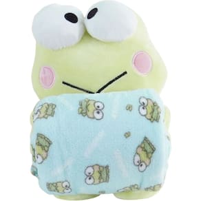 Pelúcia com Manta Coral Fleece Turma da Hello Kitty 100x75cm