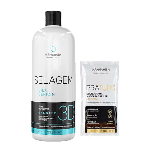 imagem- Bórabella Sealant Silk 3D Semi Definitiva Sem Formol 1L