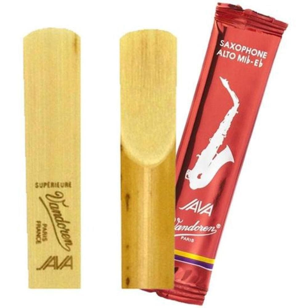 Palheta Java Red Cut Saxofone Alto 2 ½ Vandoren Sr2625r 10
