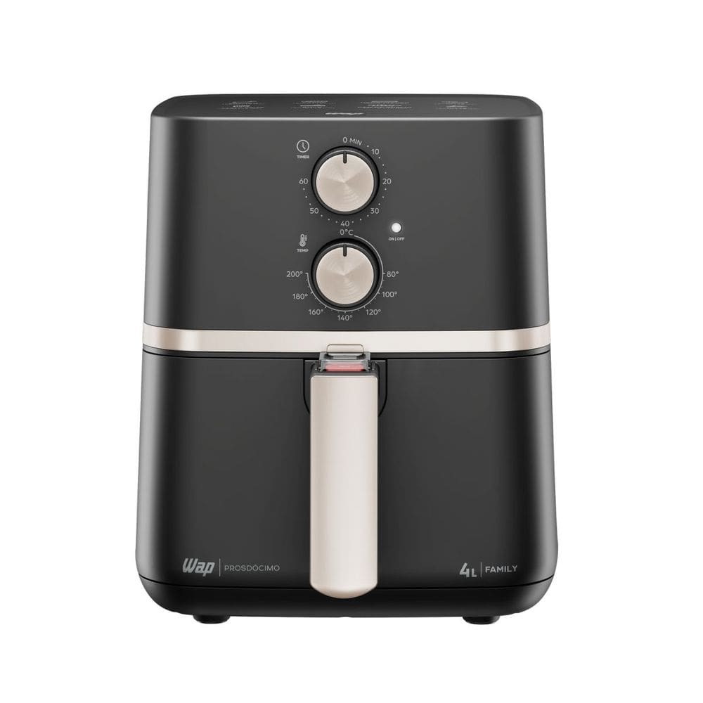 Air Fryer WAP Preto 4L Family 1500W 220V