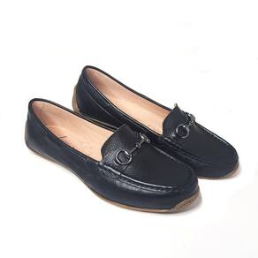 Mocassim Feminino Casual Confortável Fivela Estilo Slide