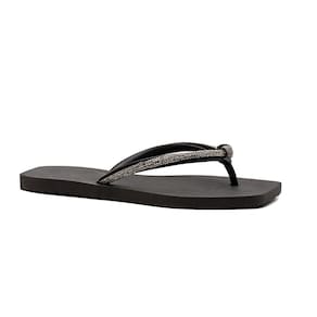 Chinelo Feminino Moderno Confortável Detalhe em Brilho