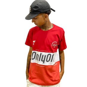 Camiseta Masculina Especial Onbongo Vermelha ON264 Vermelho