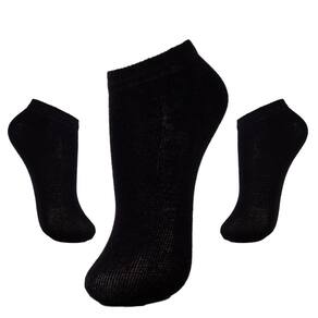 Kit 3 Meia Soquete Masculina Fitness Cano Curto - 38/44