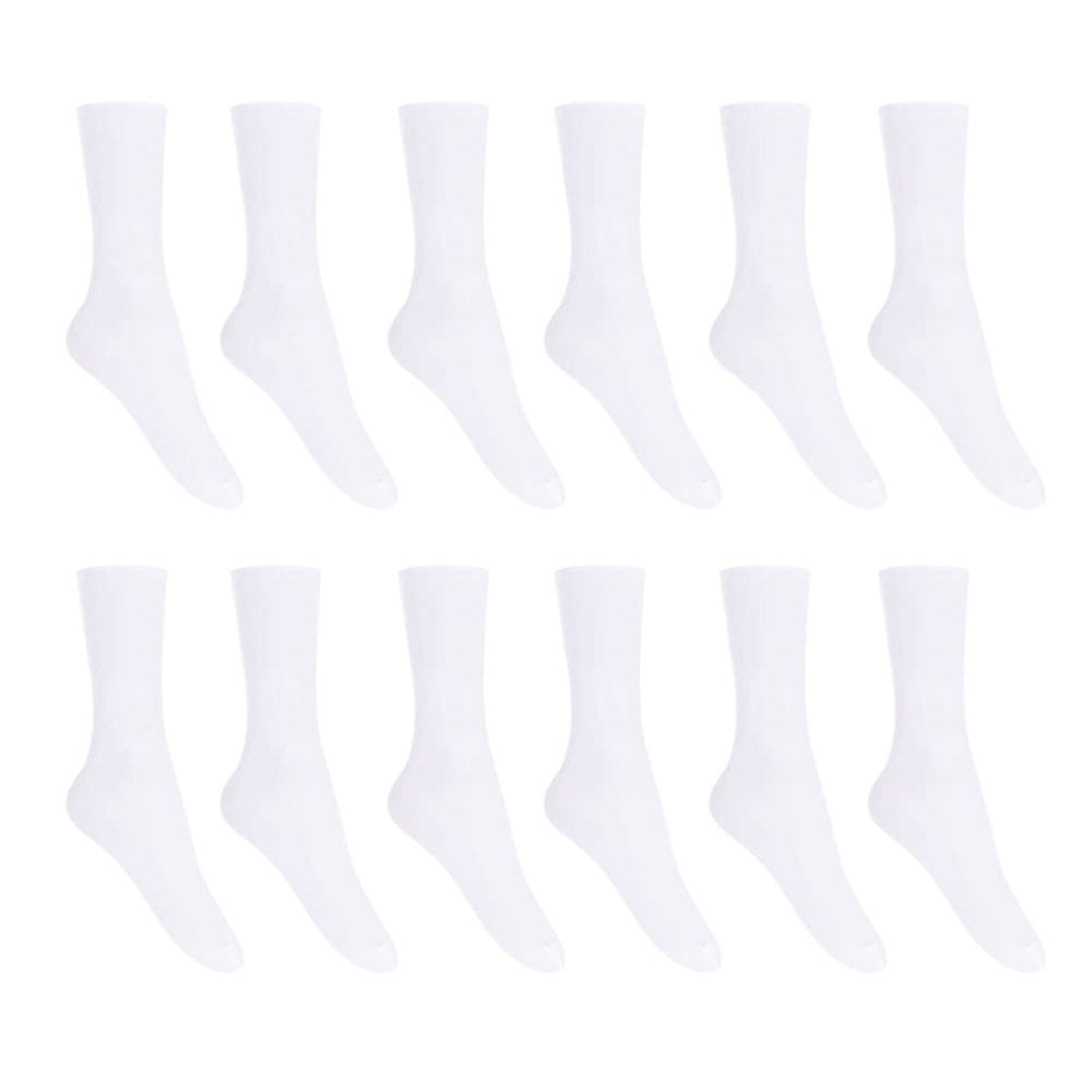 Kit 12 Pares Meia Social Masculina - 38/44