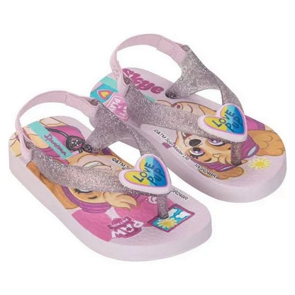 Sandalia Chinelo Elastico Meninas Patrulha Canina 27296