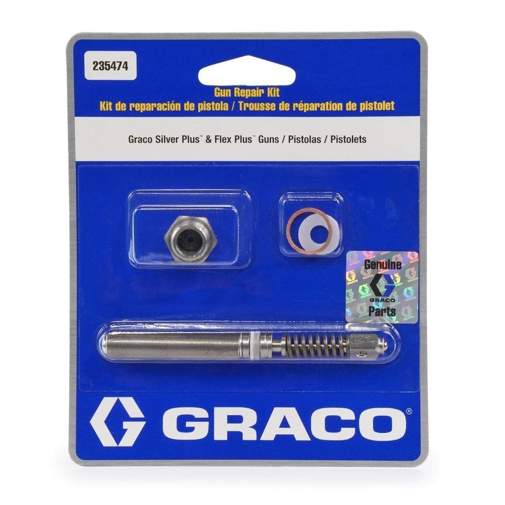 Kit Reparo Da Pistola Silver E Flex Plus Bico E Agulha