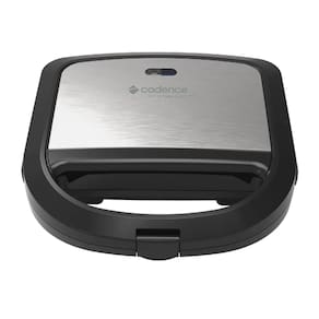 Sanduicheira Grill Eletrica Cadence Black Inox 750W 127V