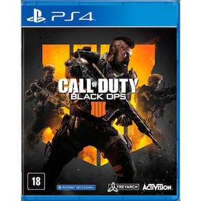 Jogo P4 Call Of Duty Black Ops 4 - Midia Fisica