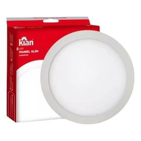 Painel Led Sobrepor 24w Redondo 30x30 Bivolt