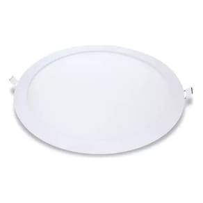 Painel Led Embutir 24W Branco Redondo 30x30 6000K Bivolt