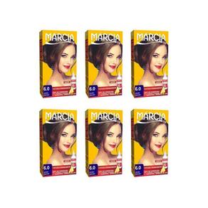 Coloração Marcia Liquida 6.0 Louro Escuro - Kit C/6Un
