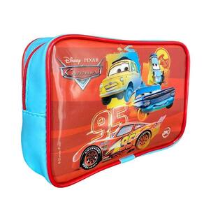 Estojo 1 Divisória Carros Pixar Vermelho/Azul Dac 3861