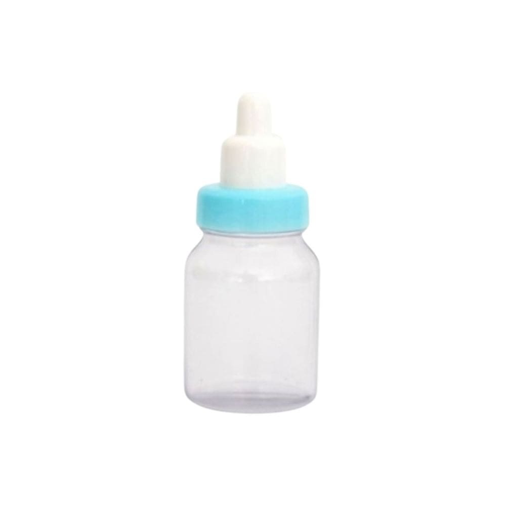 Lembrancinha Mamadeira Lisa Azul 60ml 10 Un