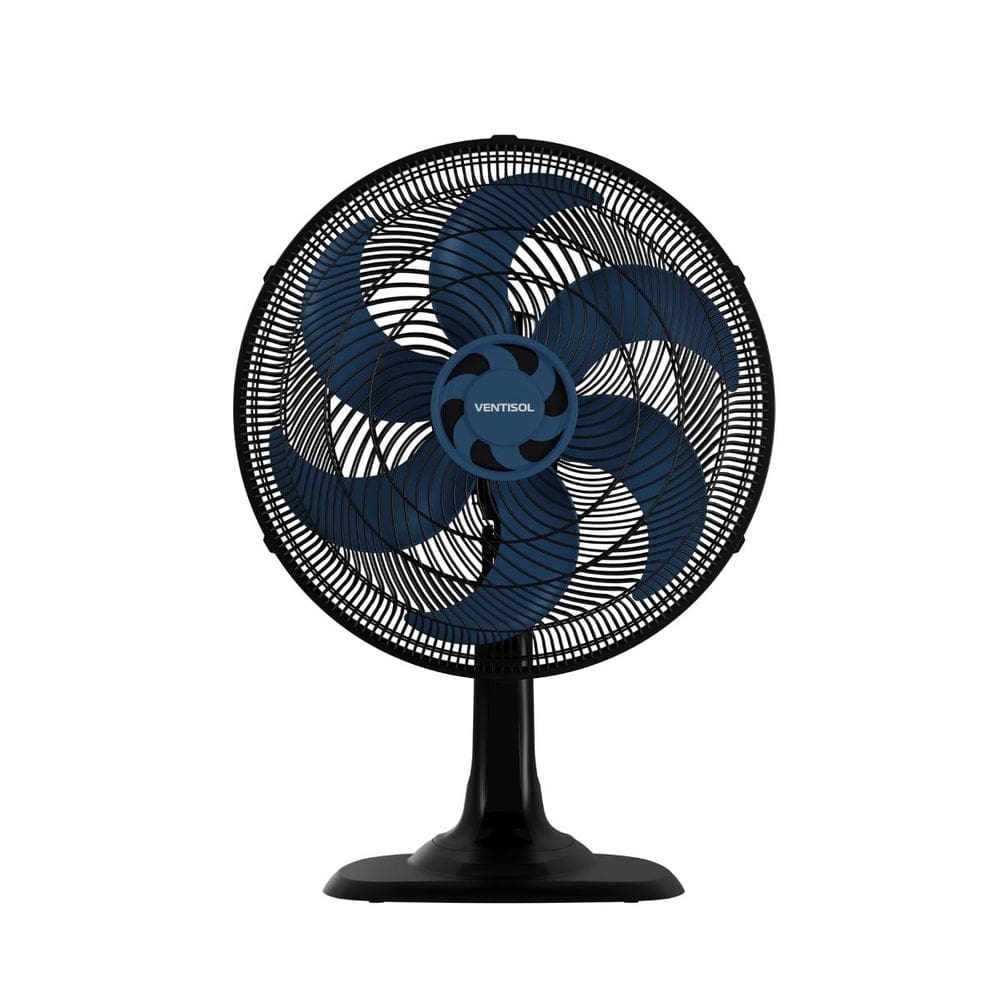 Ventilador de Mesa Osc Turbo Premium 6 Pás 30cm Moderno 3 Velocidades Ventisol