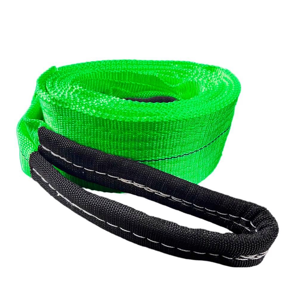 Cinta para Elevação de Carga Vertical 2t em Poliéster 1,6m x 50mm Verde - Quality Fix FS-7:1